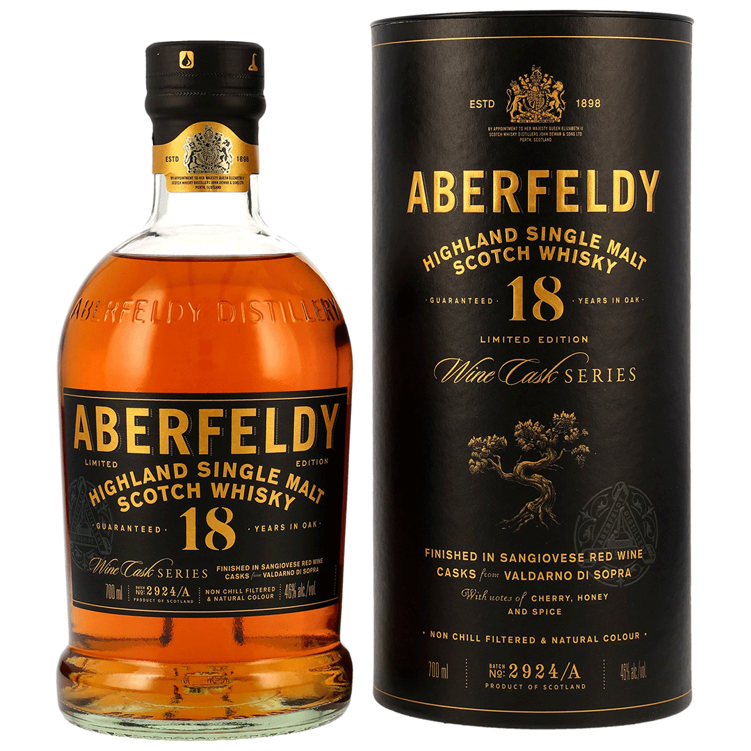 Aberfeldy 18 Jahre - Sangiovese Wine Casks Finish - Limited Edition