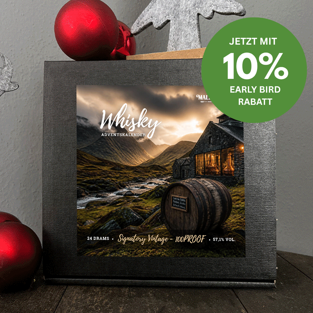Whisky Adventskalender 2026 - 100 PROOF Signatory Vintage