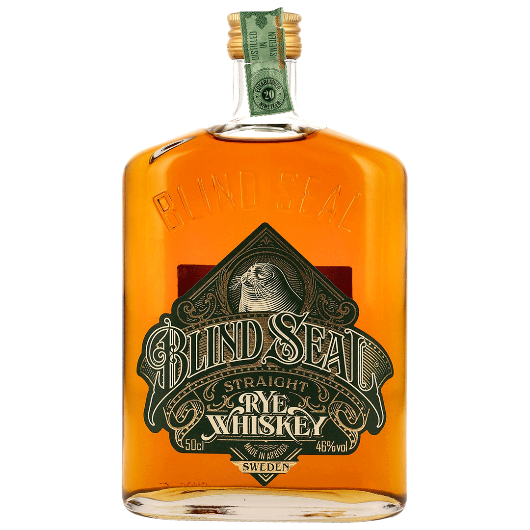 Blind Seal Straight Rye Whisky - Agitator
