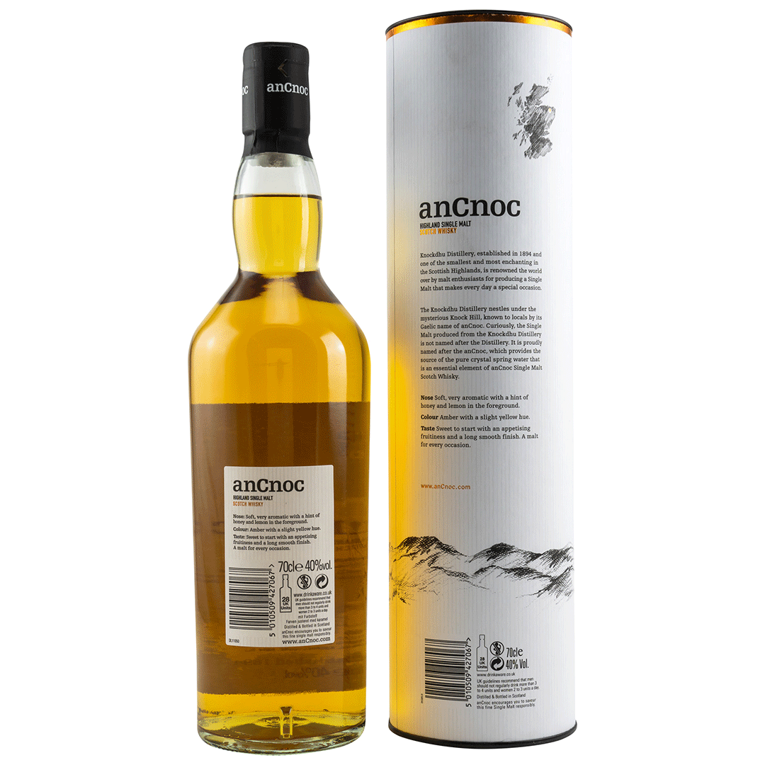 An Cnoc 12 Jahre - Highland Single Malt Scotch Whisky
