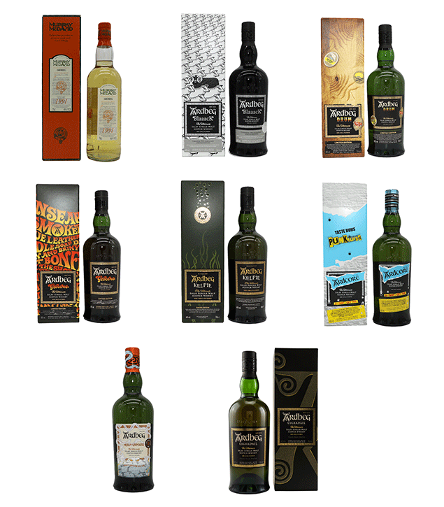 Ardbeg Vertical Tasting - vor Ort Tasting