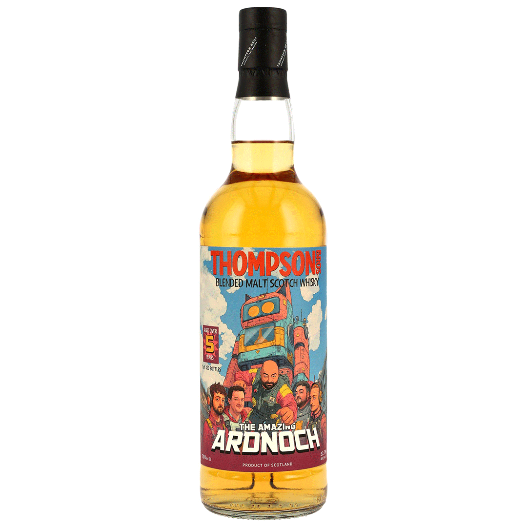 Ardnoch Blended Malt Scotch Whisky - Over 5 Jahre - Thompson Bros.