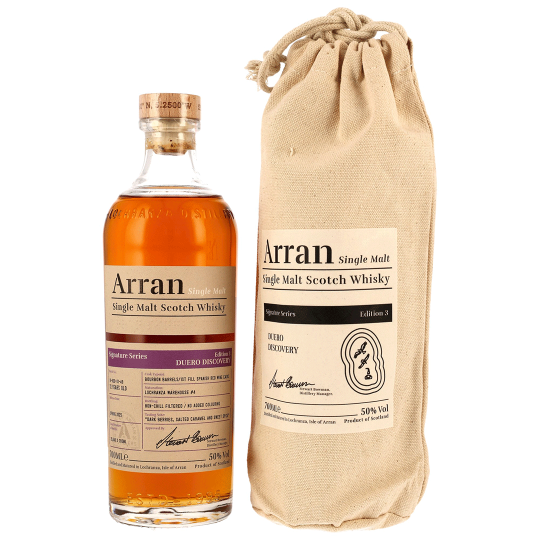 Arran Duero Discovery - 12 Jahre - Signature Series Edition 3