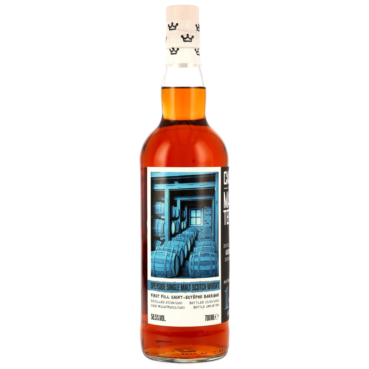 Auchroisk 2011/2026 - 14 Jahre - 1st Fill Saint-Estephe Cask - Fassnummer 22074022/2011 - Cask Masters - Brave New Spirits