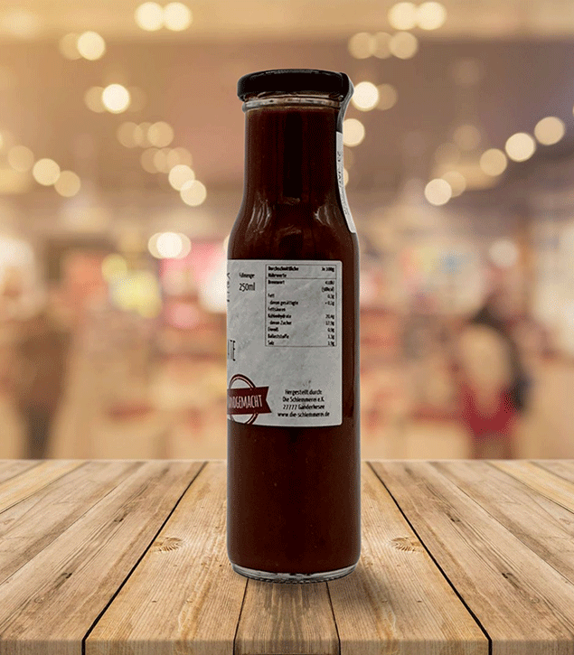 BBQ- Lieblingssauce Pflaume & Tomate mit Single Malt Whisky - 250 ml