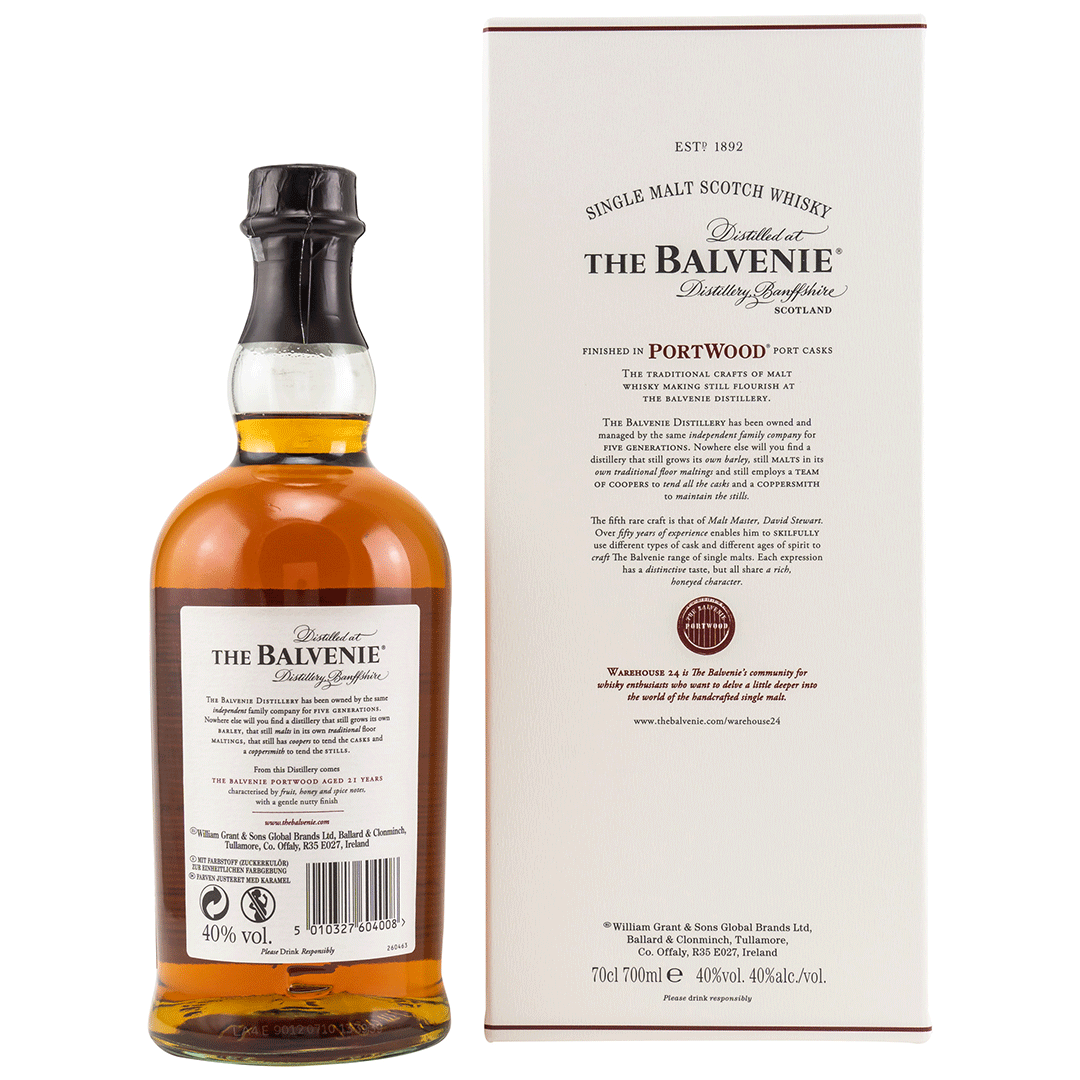 Balvenie 21 Jahre - Port Wood