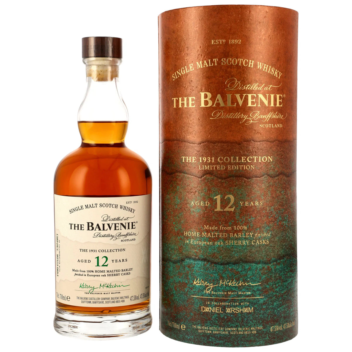 The Balvenie 12 Jahre Home Malted - The 1931 Collection