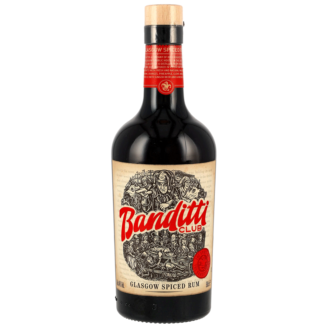 Banditti Club Spiced Rum - Glasgow Distillery