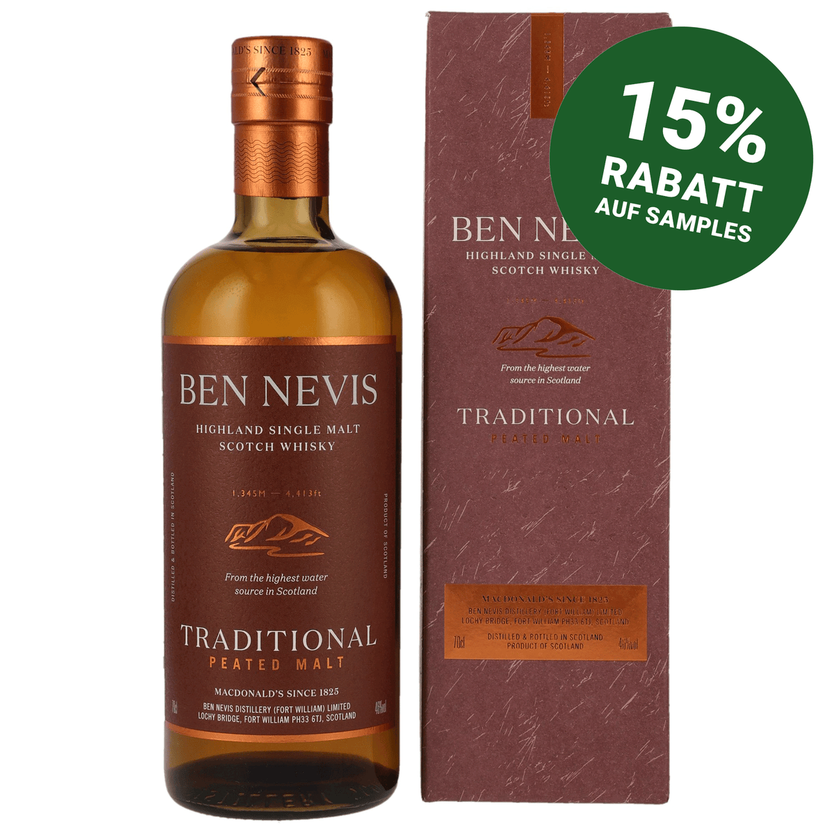 Ben Nevis Traditional Peated Malt