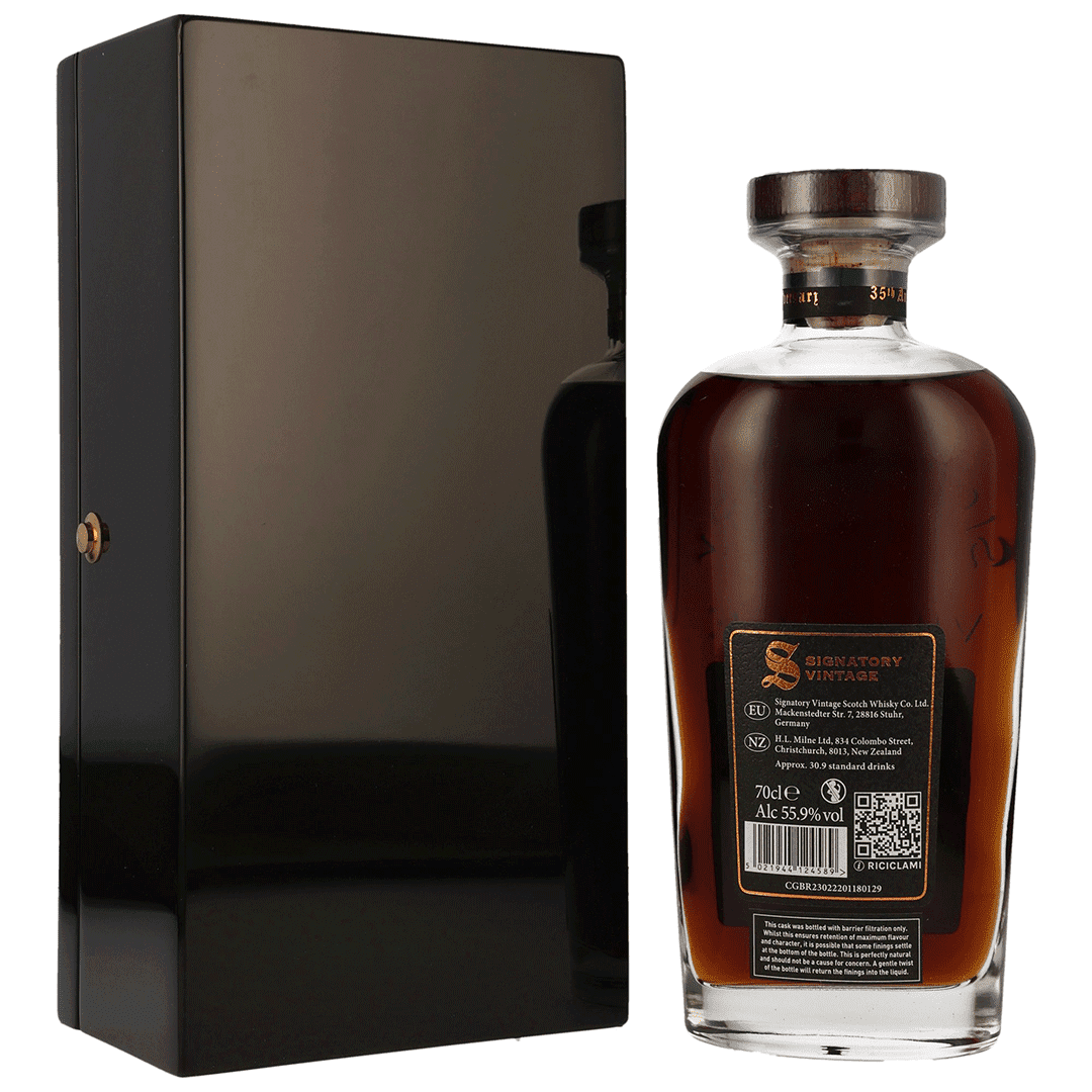 Blair Athol 1988/2023 - 35 Jahre - Cask Strength - Fassnummer 6790 - 35th Anniversary Signatory Vintage