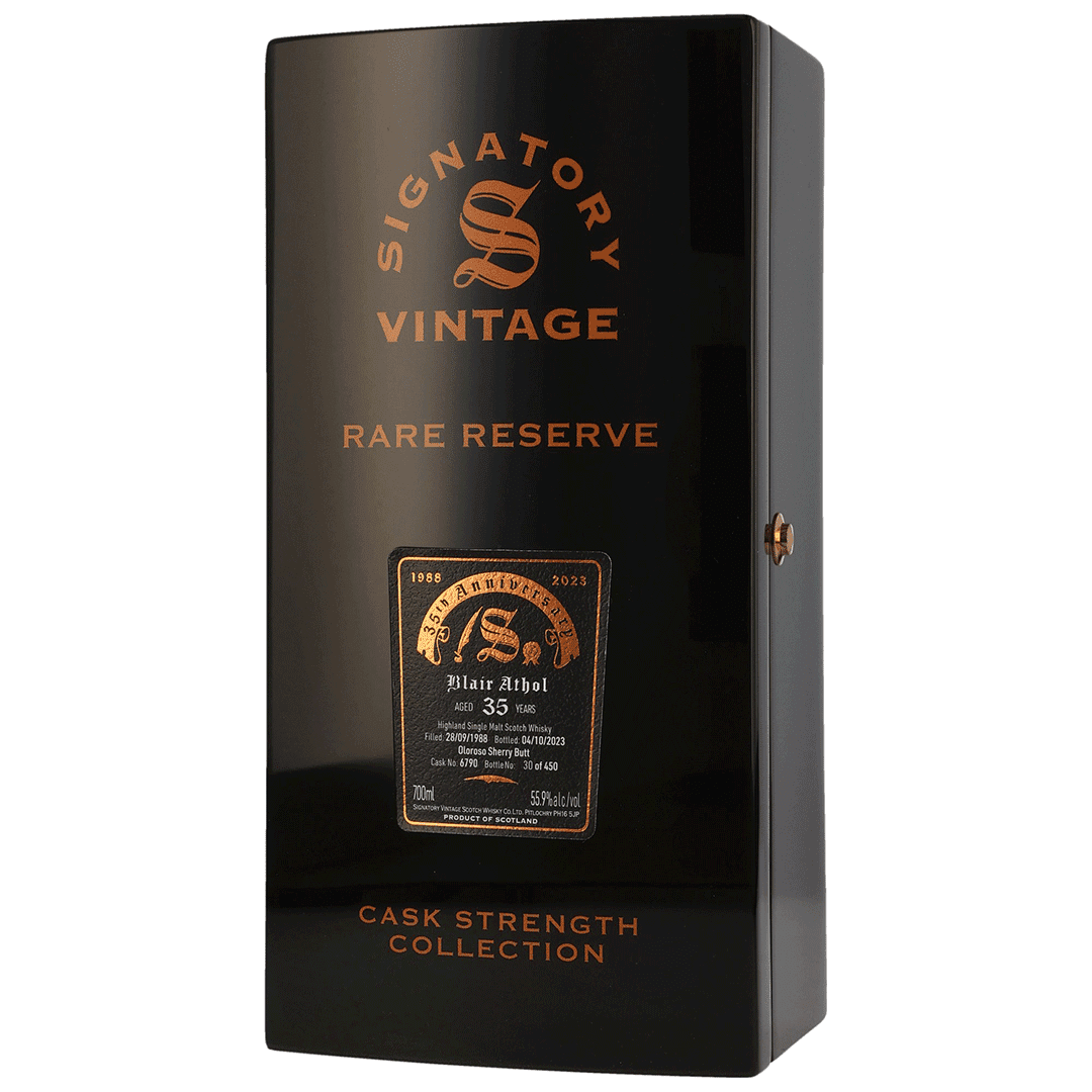 Blair Athol 1988/2023 - 35 Jahre - Cask Strength - Fassnummer 6790 - 35th Anniversary Signatory Vintage