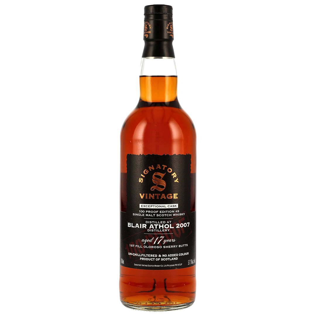 Blair Athol 2007/2025 - 17 Jahre - Signatory 100 PROOF Exceptional Cask Edition #9