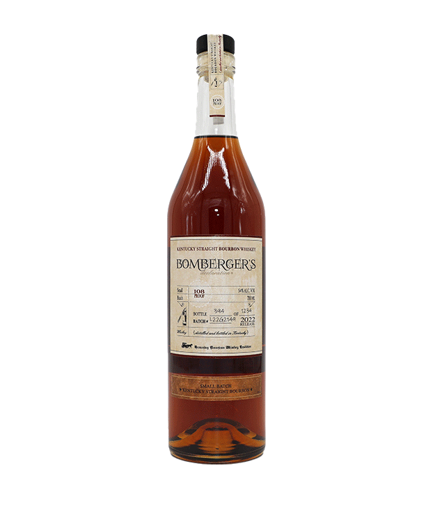 Bombergers Declaration 2022 Kentucky Straight Bourbon - Batch L22G2449 - Bottle 394 of 1234