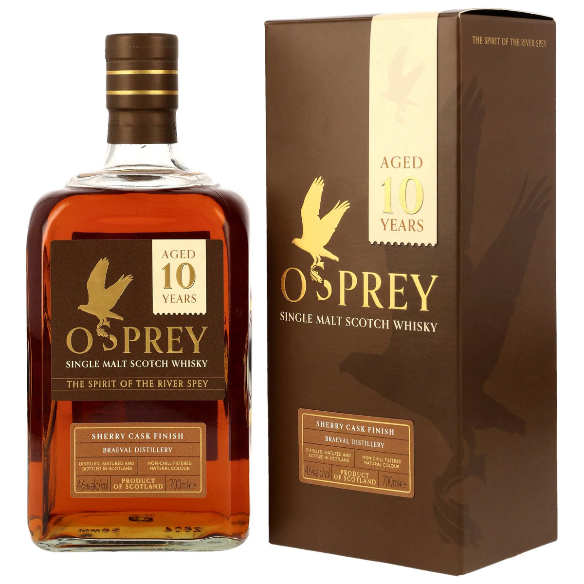 Braeval 10 Jahre - Oloroso Sherry Cask Finish - Osprey