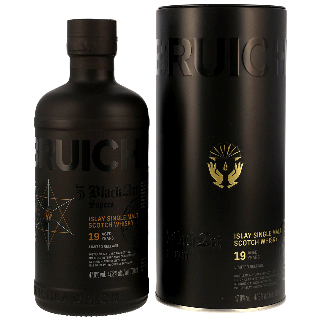 Bruichladdich Black Art Edition Sapero - 19 Jahre - Limited Edition