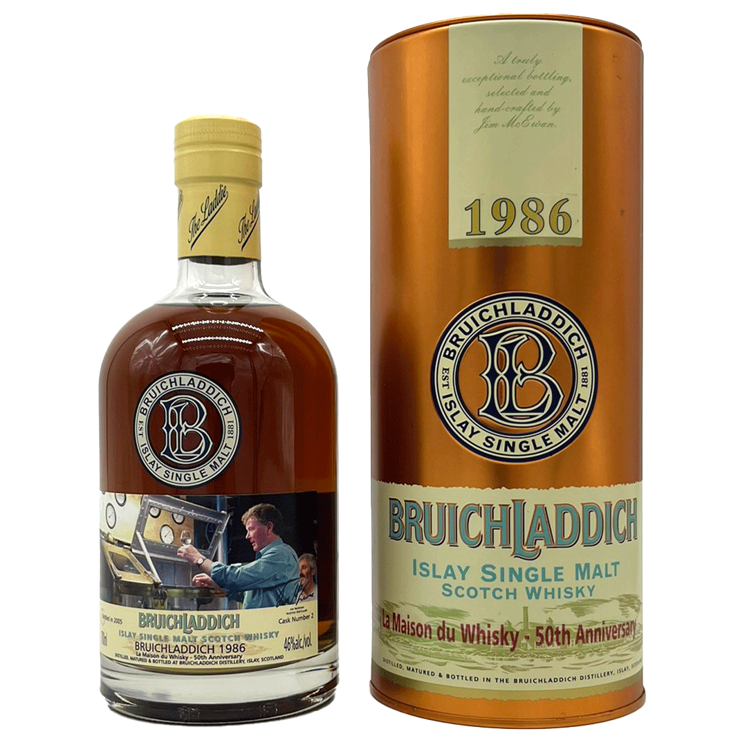 Bruichladdich 1986/2005 - Fresh Sherry Butt - Fassnummer 2 - LMDW 50th Anniversary