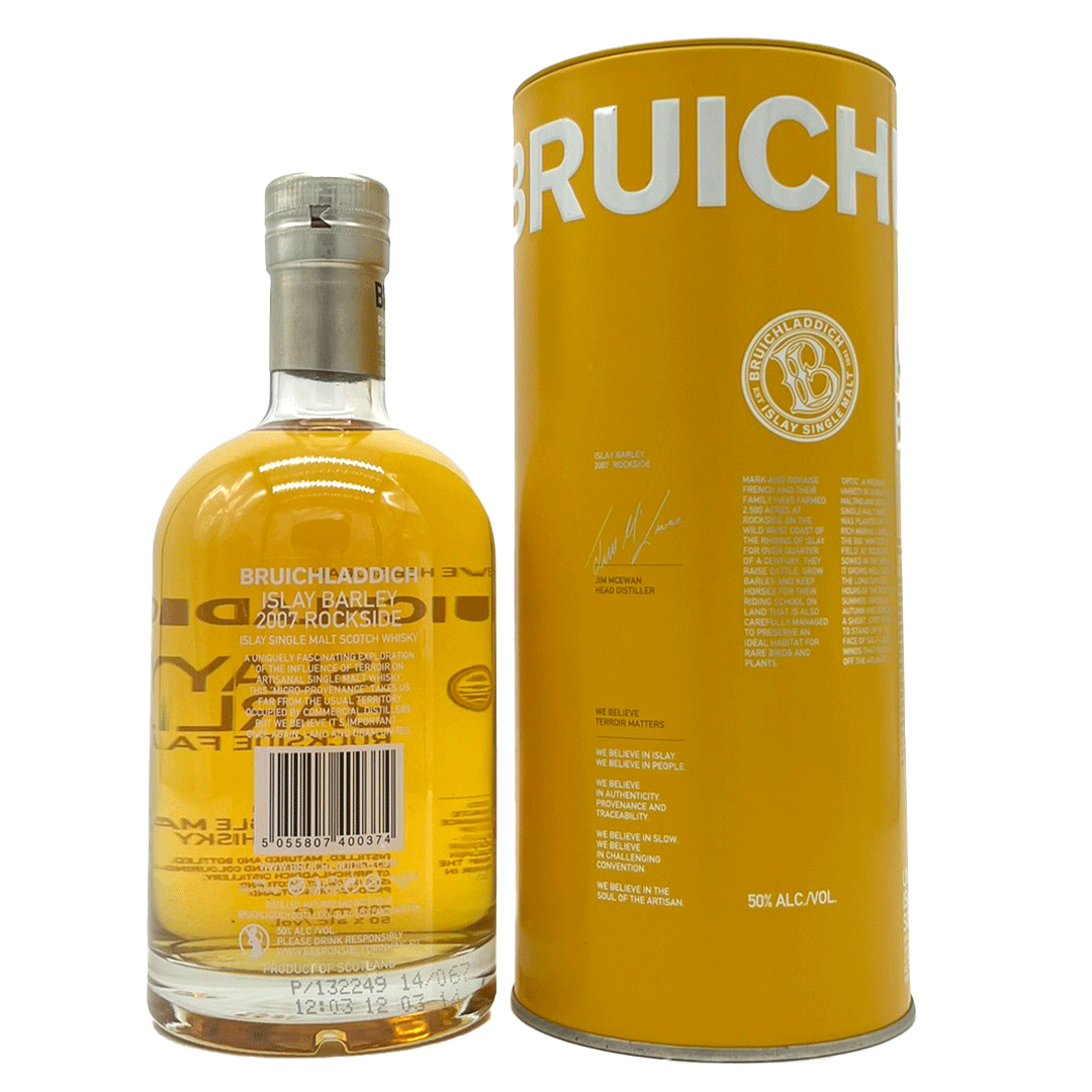 Bruichladdich 2007 - Islay Barley - Rockside Farm