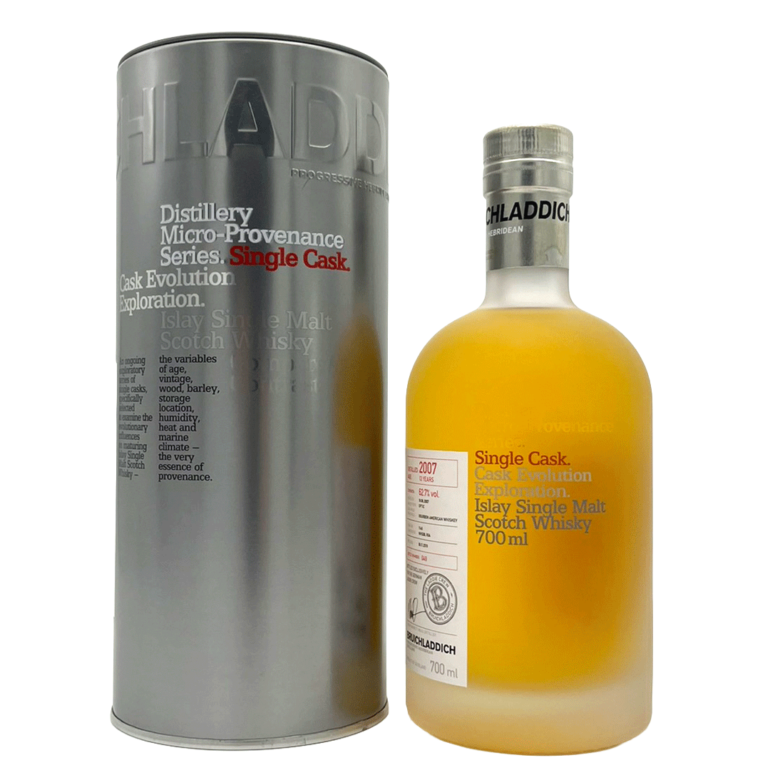 Bruichladdich 2007/2019 - Bourbon American Whiskey - Fassnummer 1146 - The Laddie Crew
