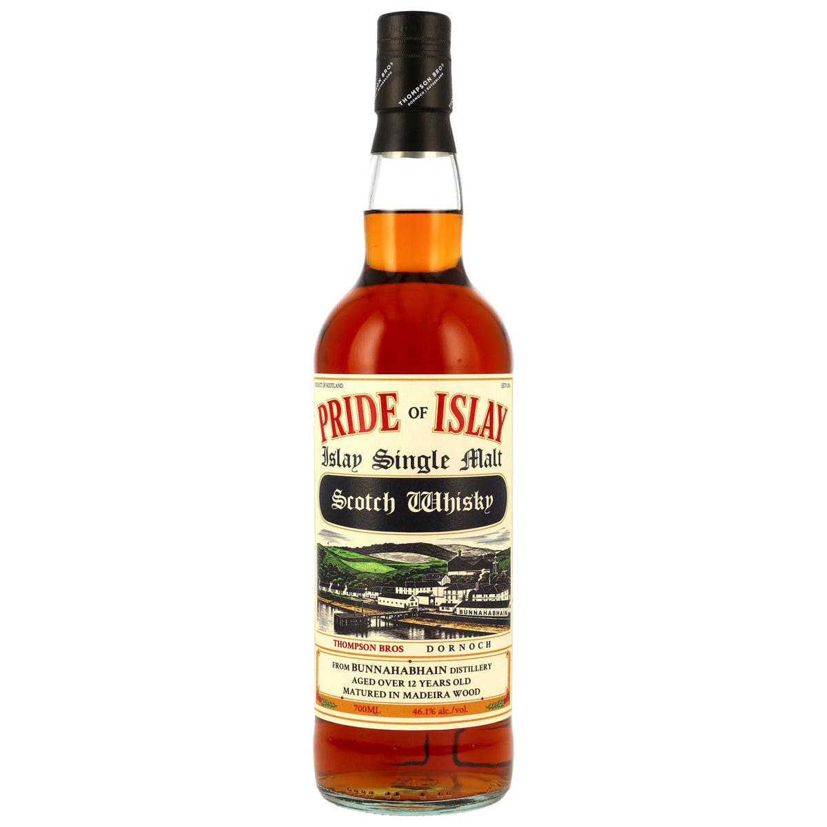 Bunnahabhain 12 Jahre - Pride of Islay - Madeira Casks - Thompson Bros.
