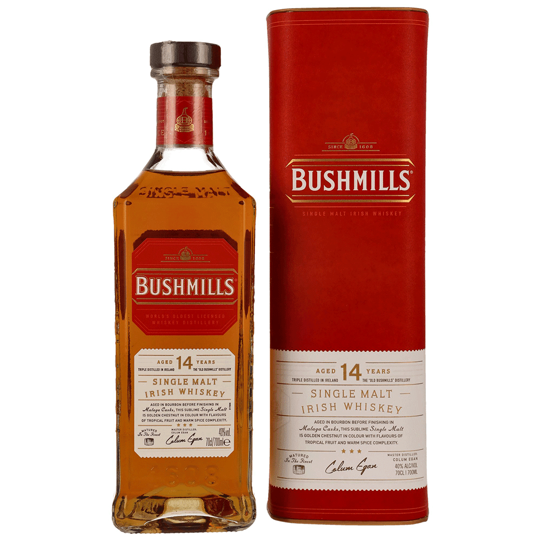 Bushmills 14 Jahre - Malaga Cask Finish