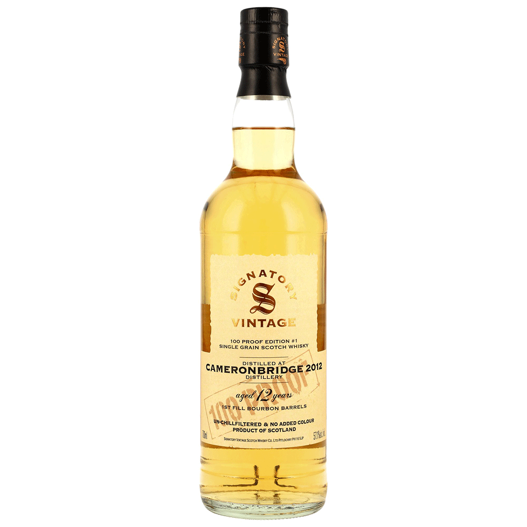 Cameronbridge 2012/2025 - 12 Jahre - Signatory 100 PROOF Grain Edition #1