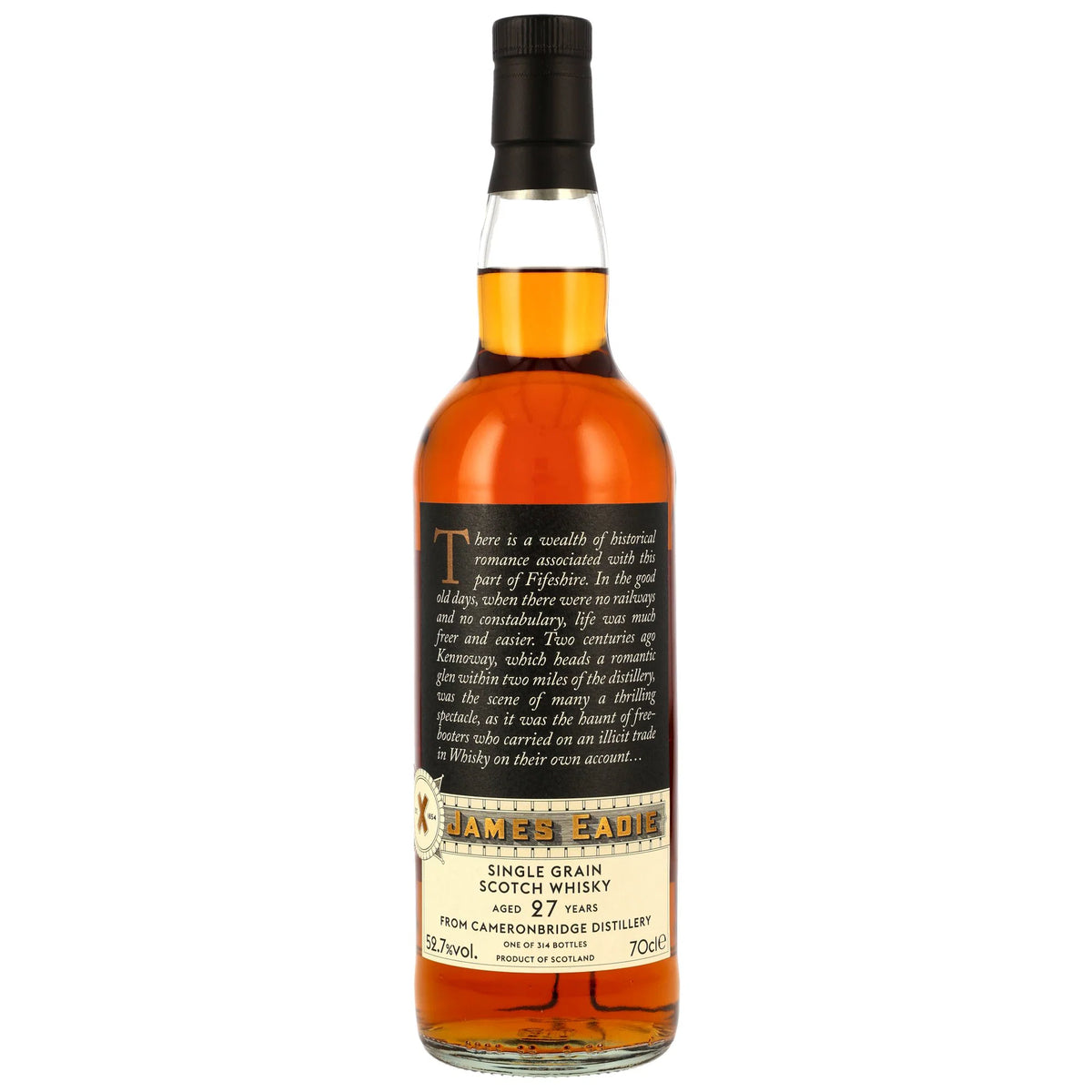 Cameronbridge 1998/2026 - 27 Jahre - Refill Marsala Hogshead Finish - Fassnummer 358026 - James Eadie