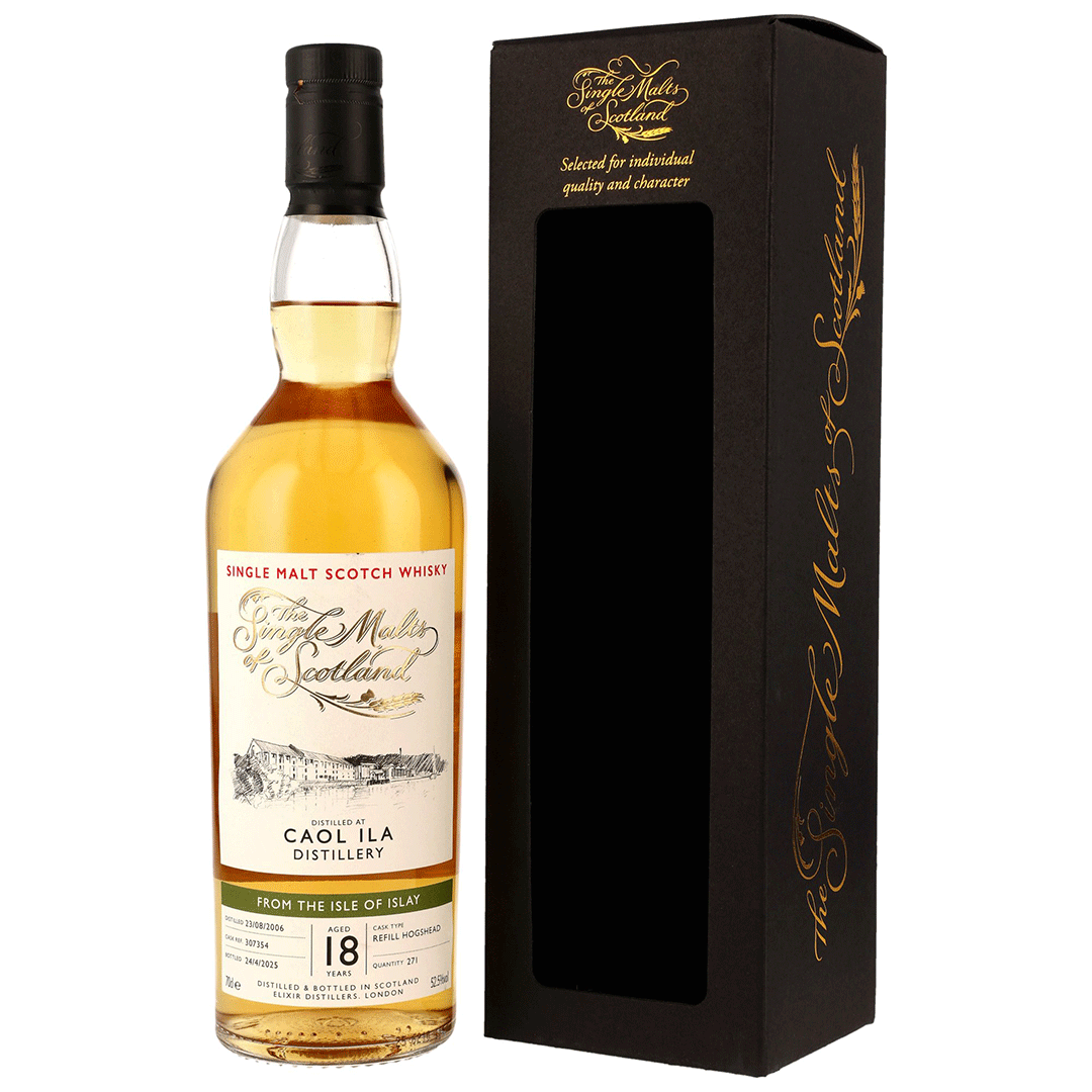 Caol Ila 2006/2025 - 18 Jahre - Refill Hogshead - Fassnummer 3073546 - The Single Malts of Scotland