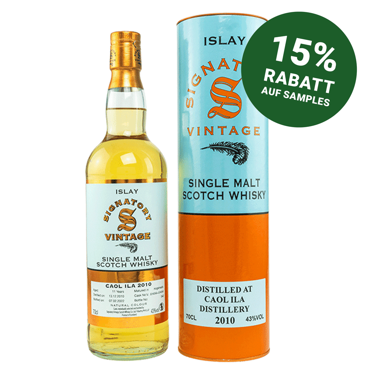 Caol Ila 2010/2022 - Vintage Collection - Fassnummer 324056+324058 - Signatory Vintage