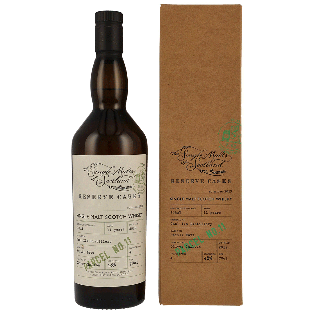 Caol Ila 2012/2023 - 11 Jahre - Reserve Cask Parcel No. 11 - The Single Malts of Scotland
