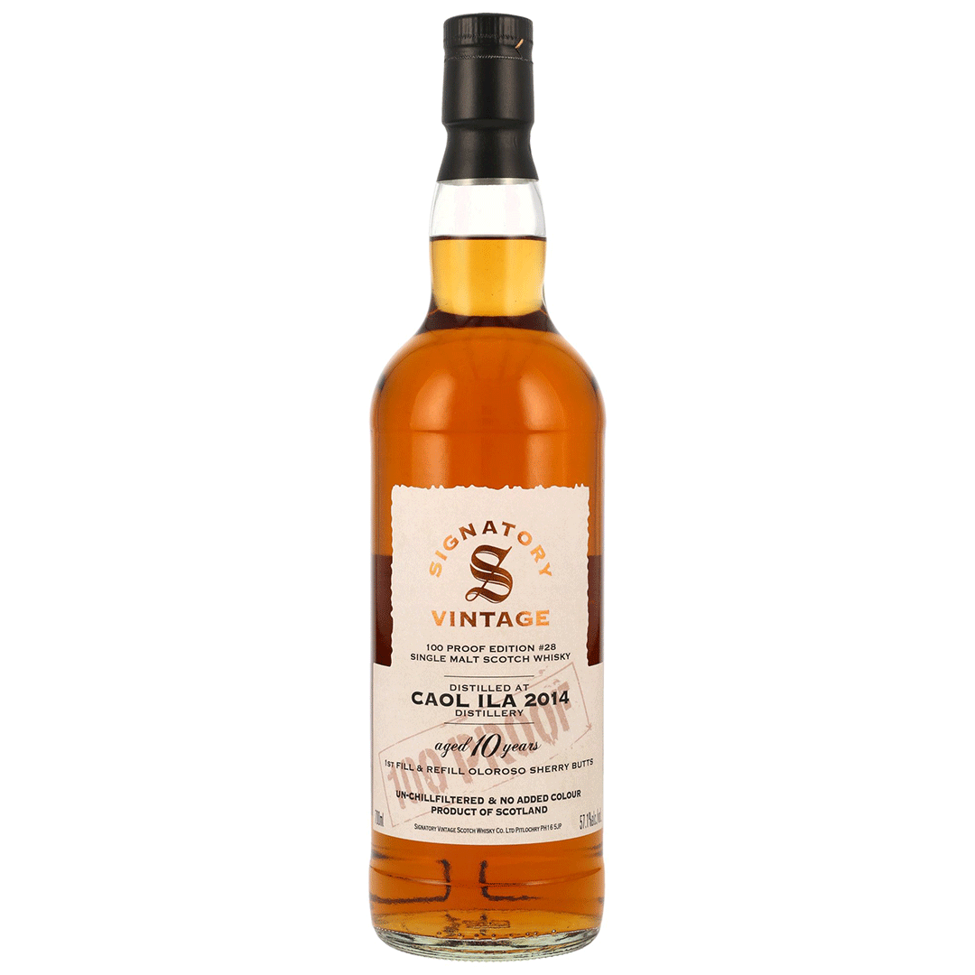 Caol Ila 2014/2024 - 10 Jahre - Signatory 100 PROOF Edition #28