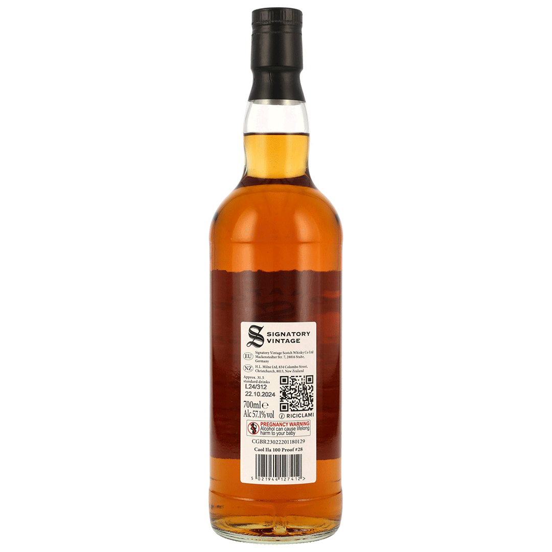 Caol Ila 2014/2024 - 10 Jahre - Signatory 100 PROOF Edition #28
