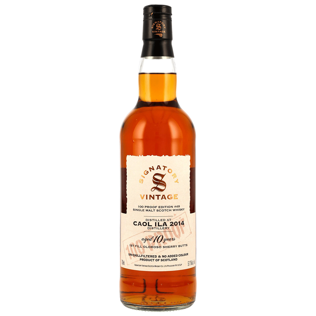 Caol Ila 2014/2025 - 10 Jahre - Signatory 100 PROOF Edition #49