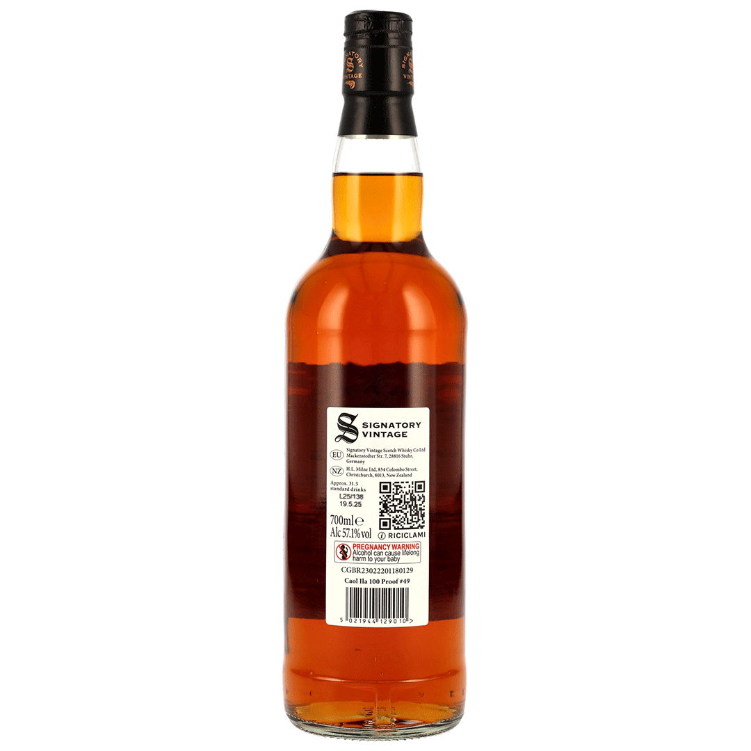 Caol Ila 2014/2025 - 10 Jahre - Signatory 100 PROOF Edition #49