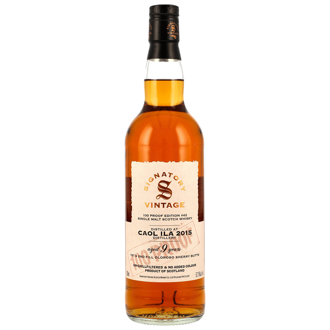Caol Ila 2015/2025 - 9 Jahre - Signatory 100 PROOF Edition #42