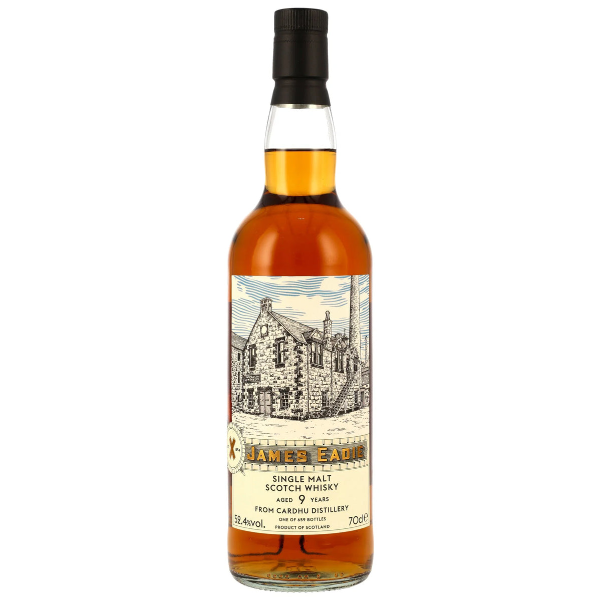 Cardhu 2016/2026 - 9 Jahre - 1st Fill Bourbon Hogsheads - James Eadie
