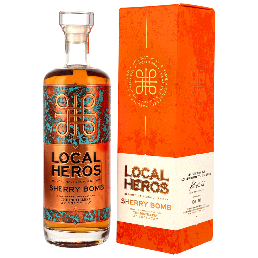 Coleburn Local Heros Sherry Bomb - Blended Malt Scotch Whisky