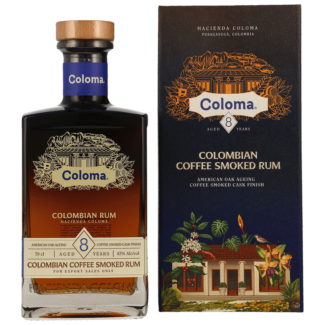 Coloma Rum 8 Jahre - Coffee Smoked