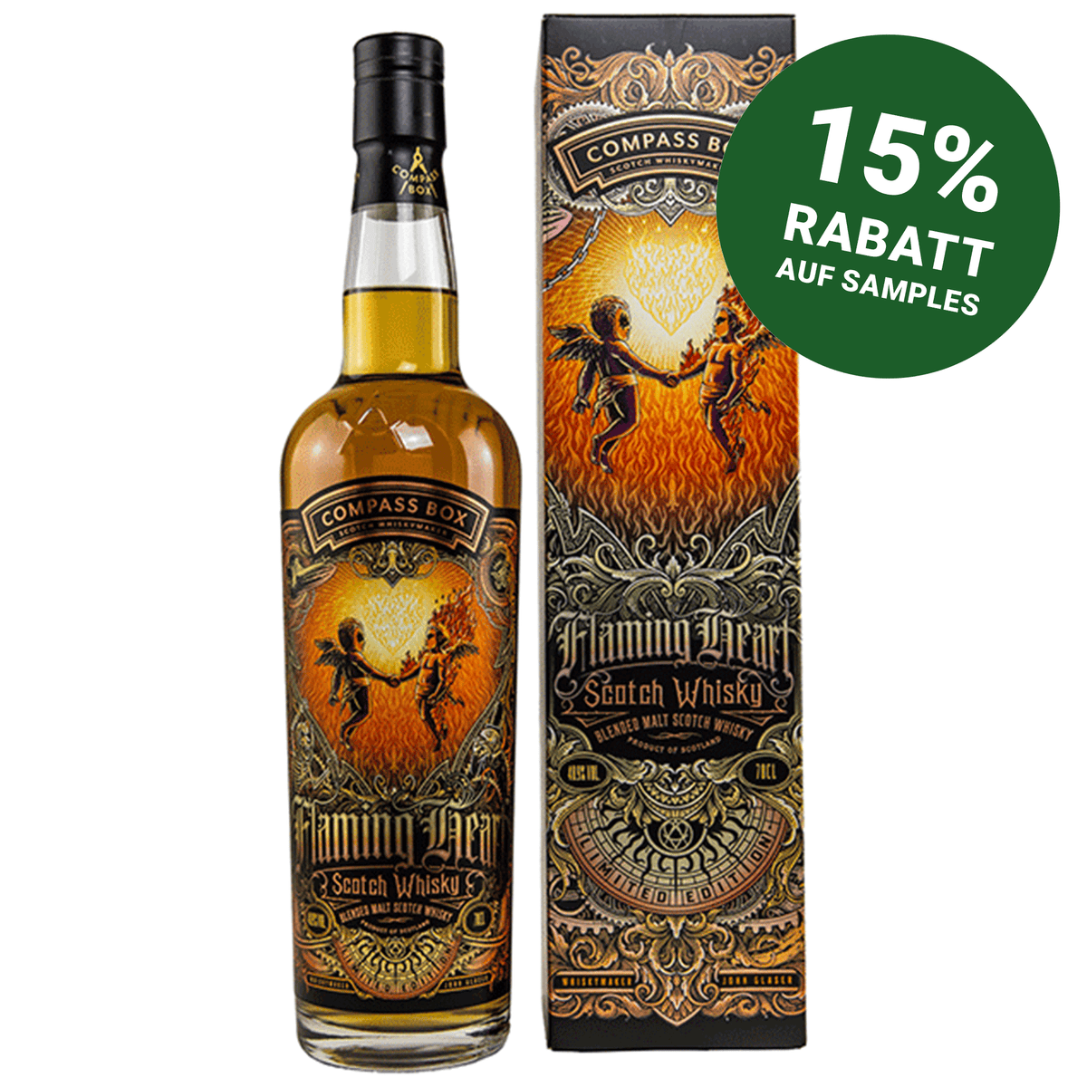 Compass Box Flaming Heart Blended Malt