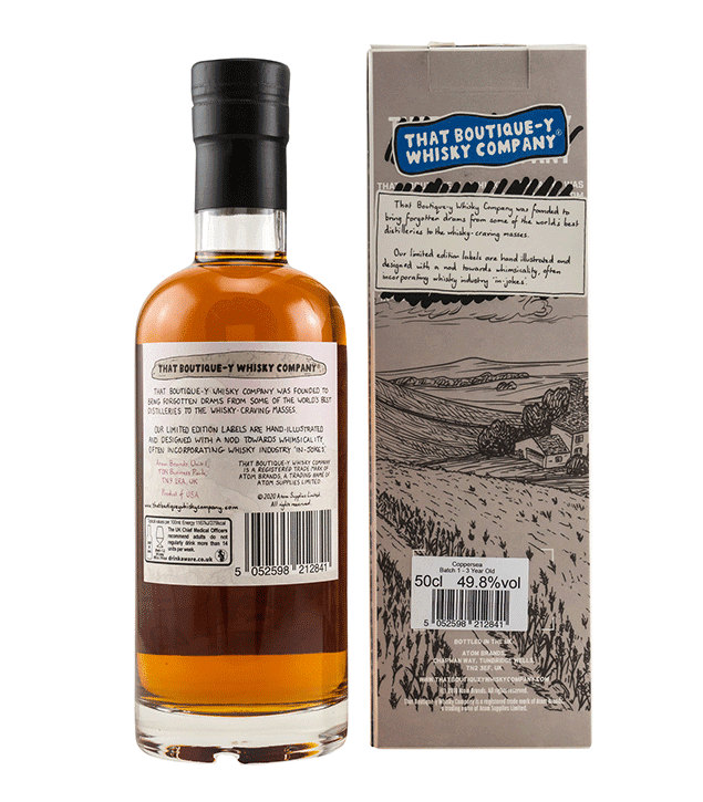 Coppersea 3 Jahre - Batch 1 - That Boutique-Y Whisky Company (TBWC)