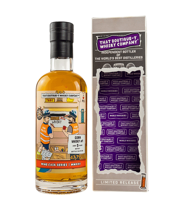 Corn Whisky #1 5 Jahre - Batch 1 - That Boutique-Y Whisky Company (TBWC)