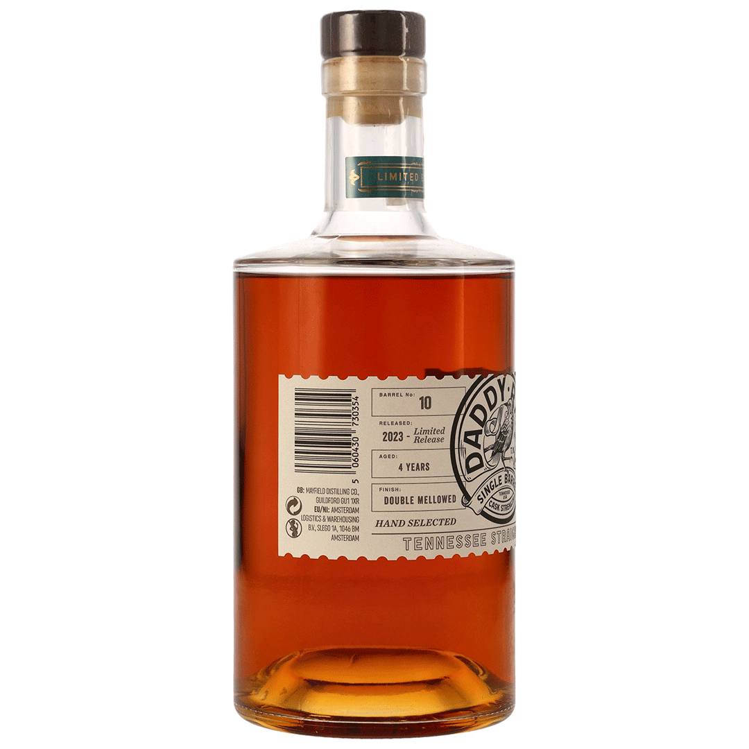 Daddy Rack - 4 Jahre - Barrel No. 10 - Tennessee Straight Whiskey