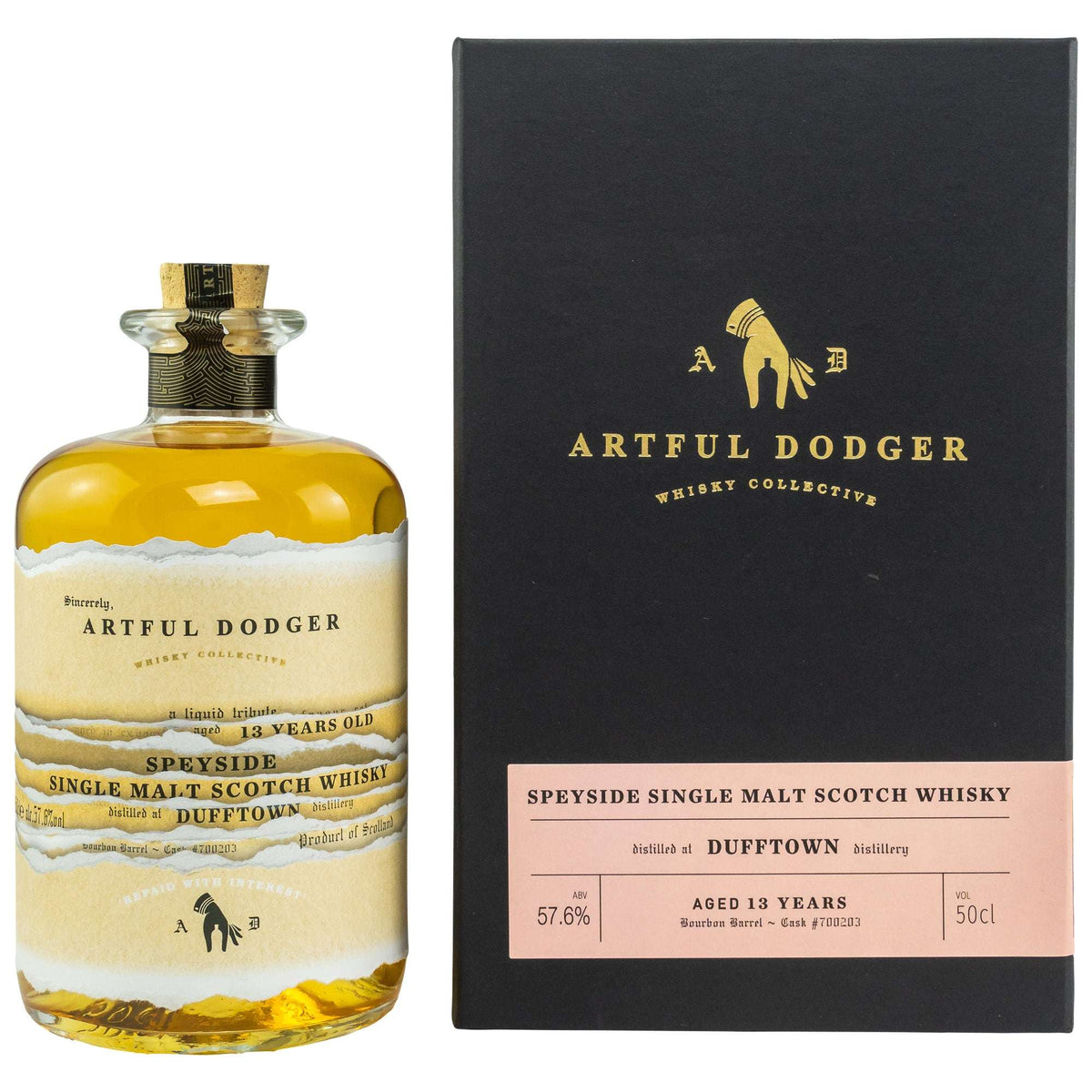Dufftown 2008/2021 - 13 Jahre - Fassnummer 700203 - Artful Dodger Whisky Collective