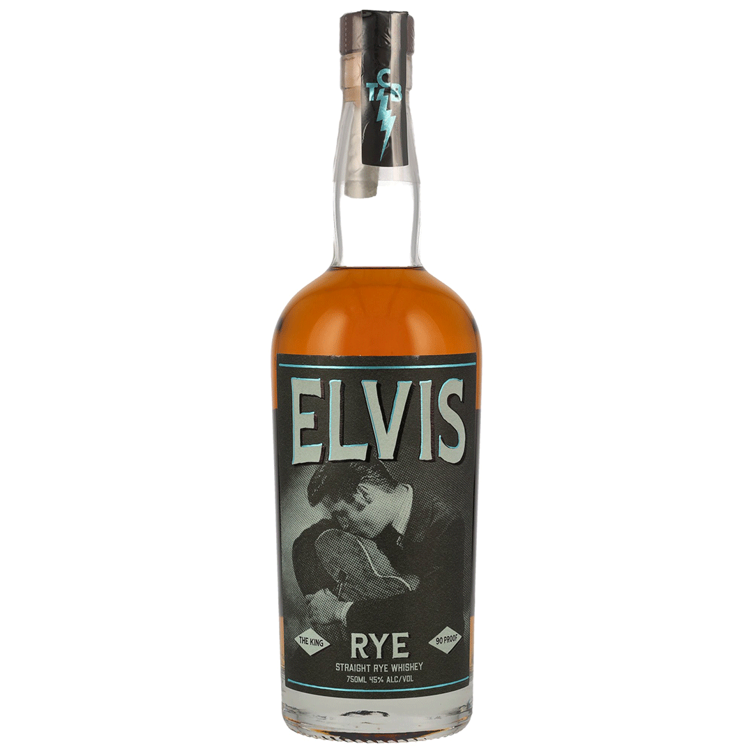 ELVIS THE KING - Tennessee Straight RYE Whiskey