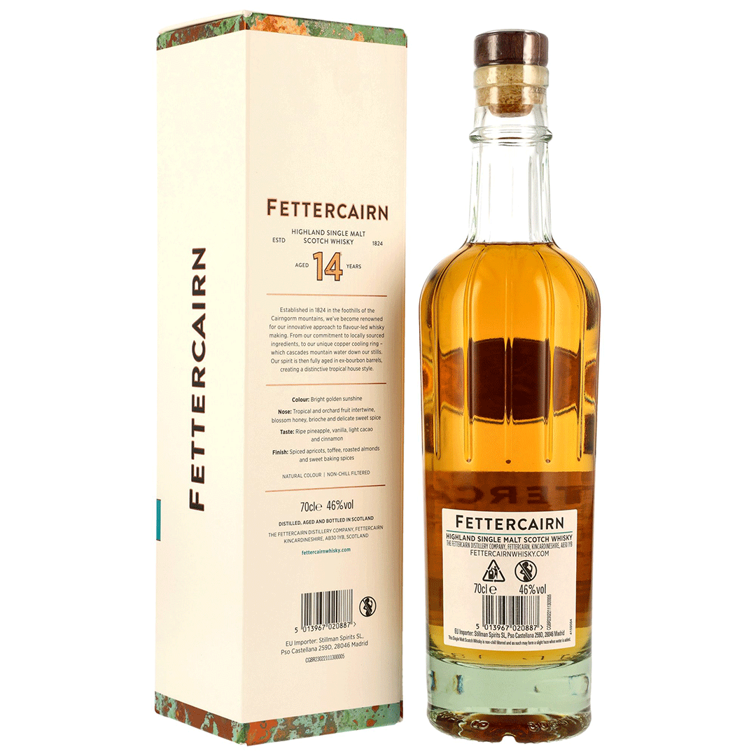 Fettercairn 14 Jahre - Highland Single Malt Scotch Whisky