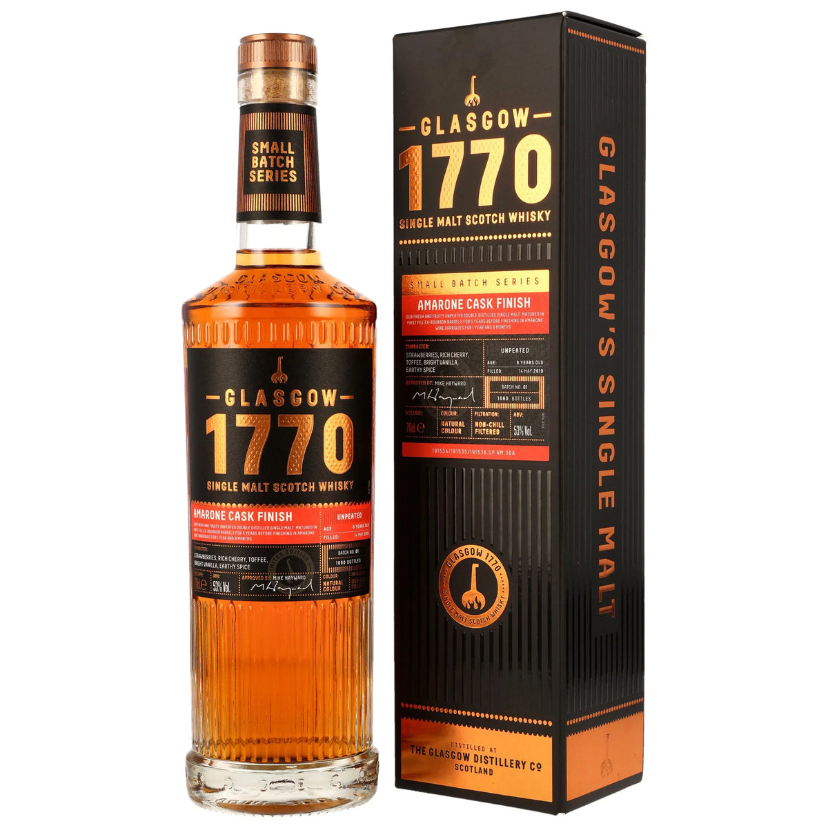 Glasgow 1770 - 2019/2026 - 6 Jahre - Amarone Cask Finish