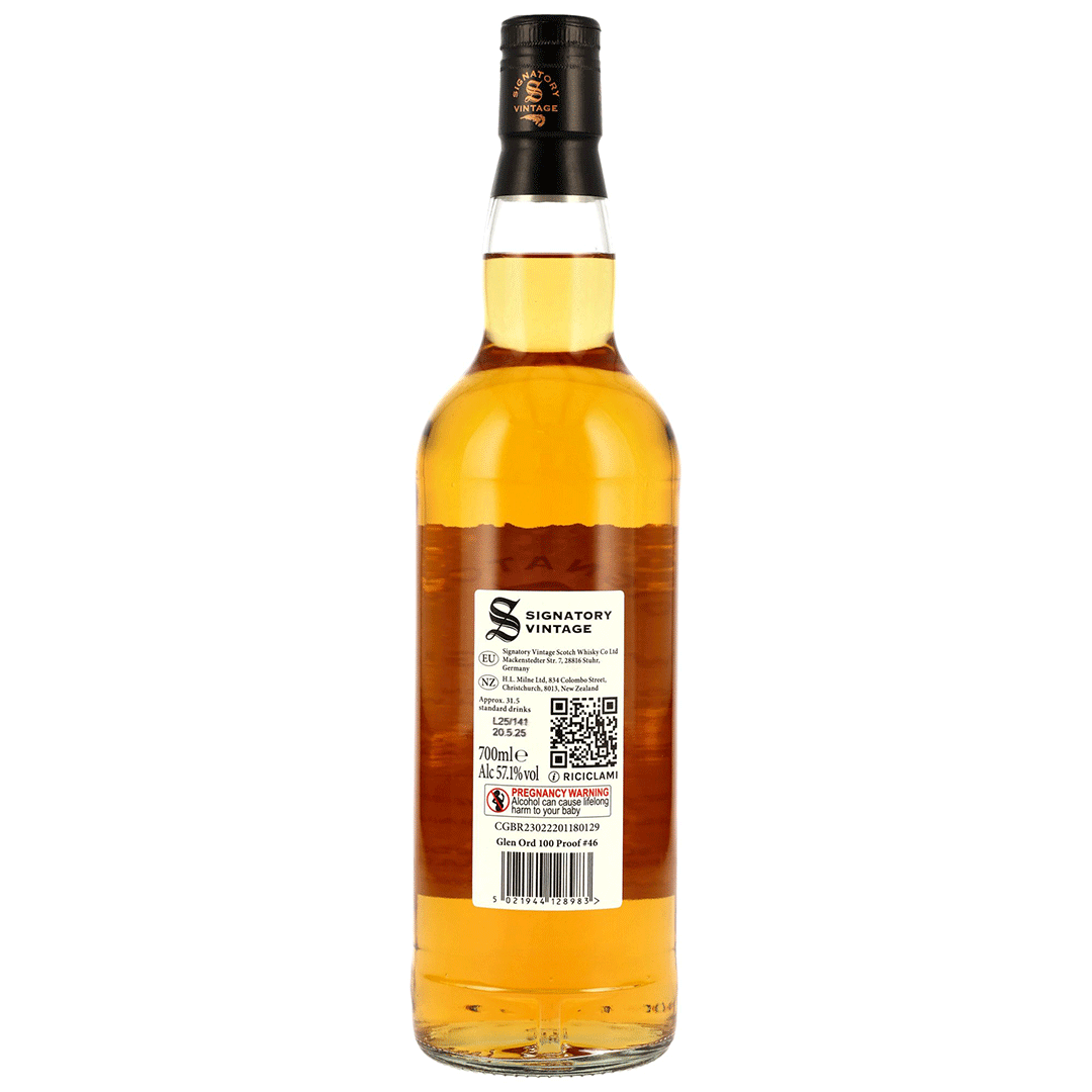 Glen Ord 2012/2025 - 12 Jahre - Signatory 100 PROOF Edition #46