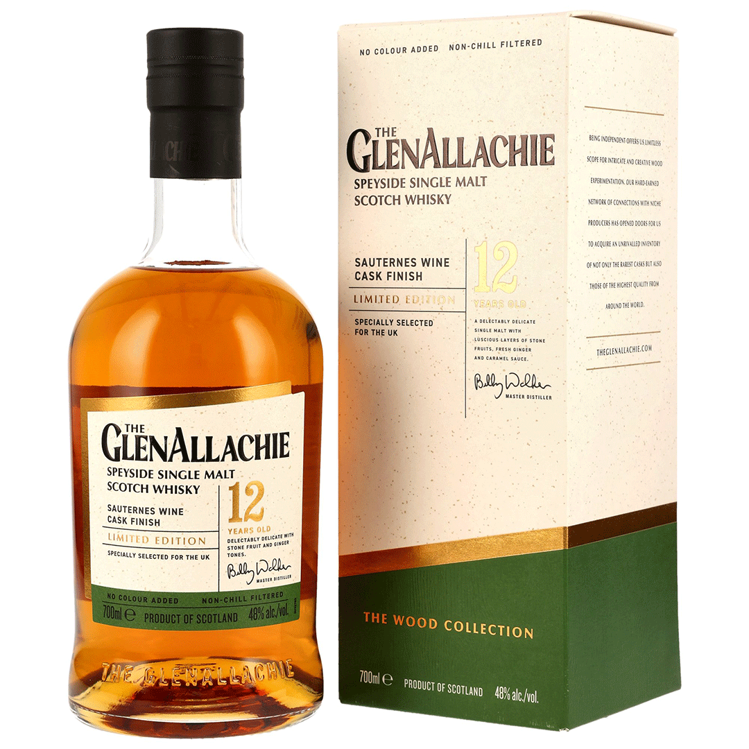 GlenAllachie 12 Jahre - Sauternes Wine Cask Finish