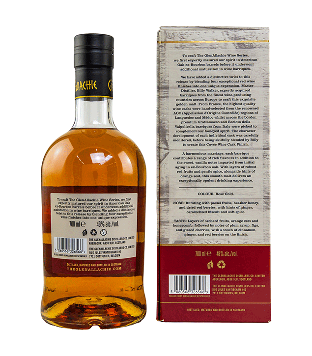 GlenAllachie 2012/2023 - 10 Jahre - Wine Cuvee Barrique Finish