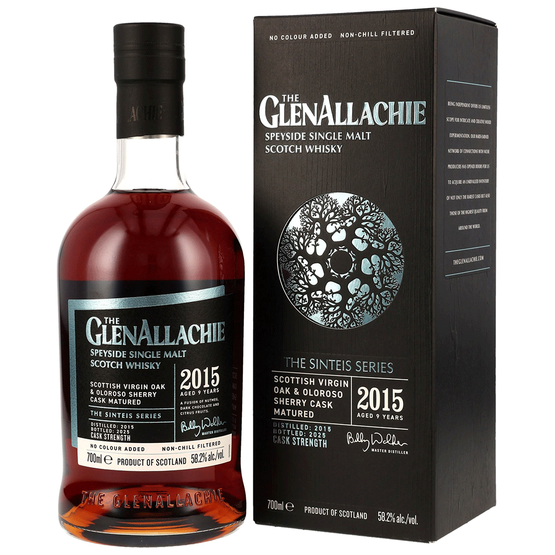 GlenAllachie 2015/2025 Sinteis Series Part II - Scottish Virgin Oak & Oloroso Cask