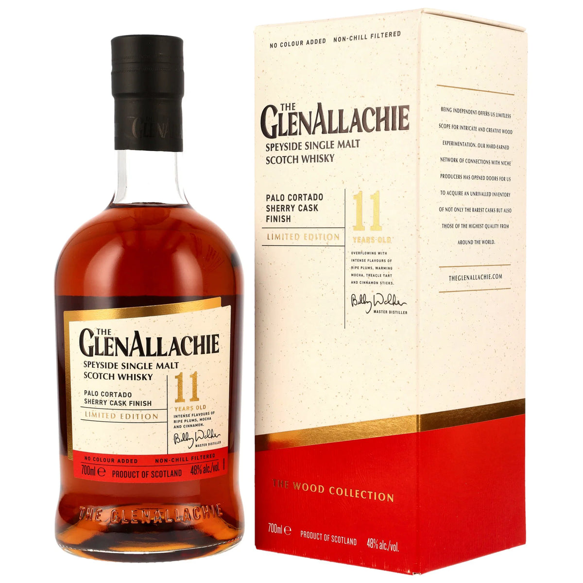 GlenAllachie 11 Jahre - Palo Cortado Sherry Cask Finish - Speyside Single Malt Scotch Whisky